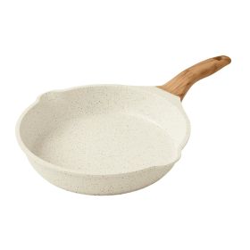 Prairie Signature Cast Aluminum 10-Inch Fry Pan, Linen Speckle