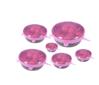 6-piece stretch siliconecover (Option: Special Pink-Set)